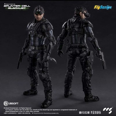 CCSTOYS FigScript Sam Fisher Tom Clancy's Splinter Cell Blacklist Action Figure