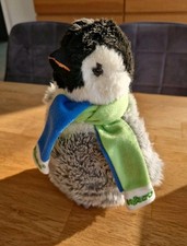 Teddy-Hermann Pinguin mit Schal WAGO Granulat Stofftier Plüschtier 22cm