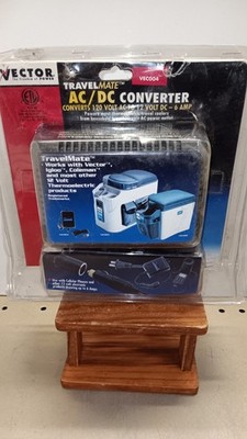 VECTOR Travel Mate AC DC Converter VEC004 110 Volt to 12v Sealed NEW!