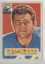 1956 Topps Kyle Rote #29 2k3