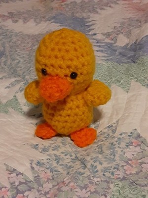 Mini Crochet Duck approx. 4''