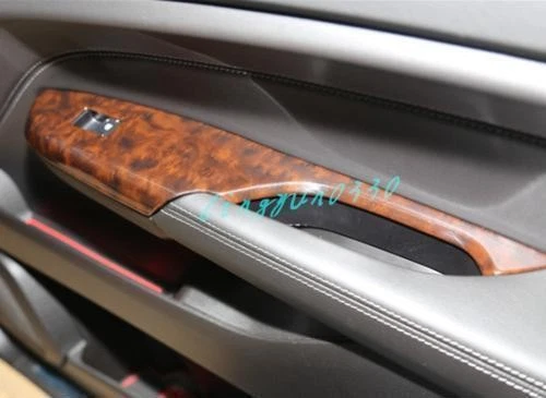 Kit completo de decoración interior de grano de madera de ágata para Cadillac SRX 10-12 Foto 3 de 4