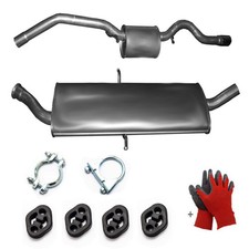 Auspuff mit Montagesatz für Mercedes Benz A - Klasse A170 A180 A200 W169