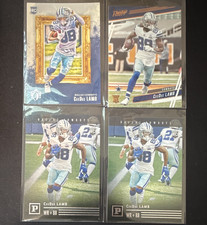 CeeDee Lamb Dallas Cowboys Lot (4) 2020 Panini prestige, chronicles, rookie lot.