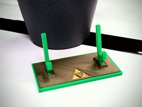 Nintendo Game & Watch Display Stand - Mario and Zelda - 3D Printed