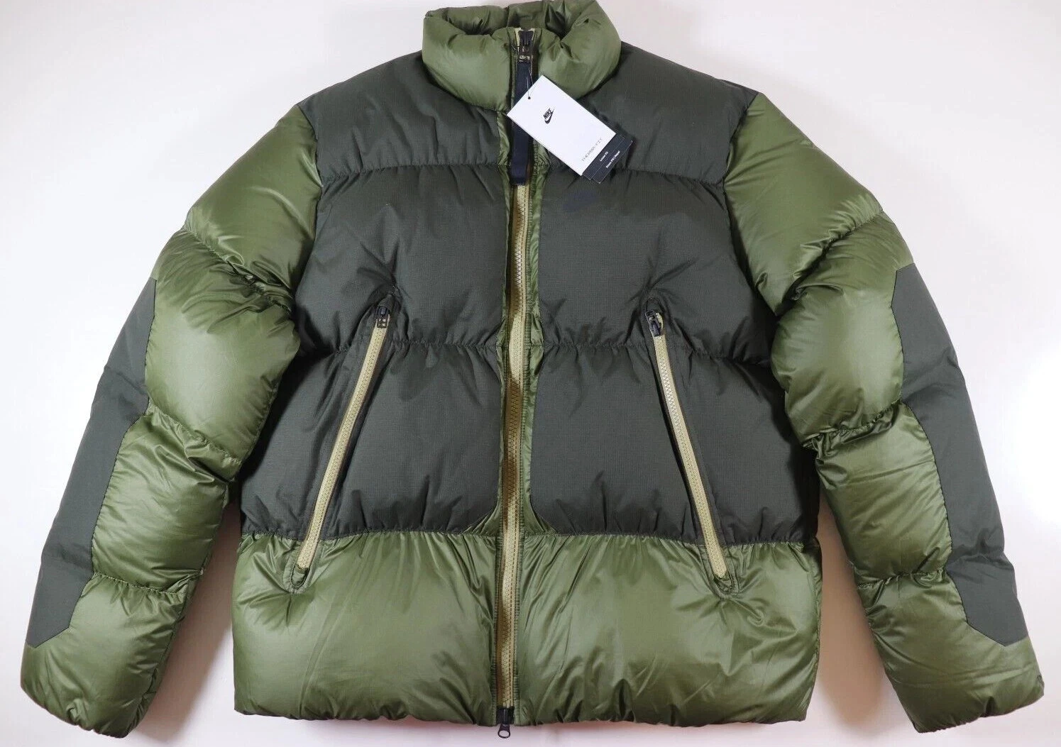 Nike Sportswear Therma-Fit Repel City Puffer Jacket Green SZ L DD6978-326 $325