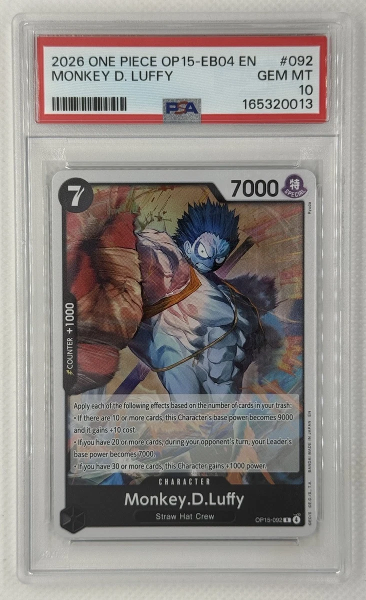 Monkey.D.Luffy OP15-092 Adventure on Kami's Island for sale | eBay