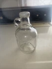 Vintage Dairy T S ~ One Gallon Glass Milk Jug 10.5 X 5 3/4 x 5 3/4 Square