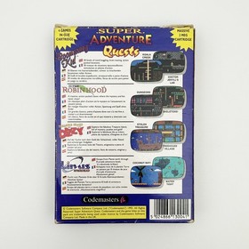 Nintendo NES SUPER ADVENTURE QUESTS Game & Instruction Booklet PAL A - BOXED