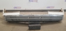 92 Lincoln Mark Vii Complete Front Bumper With Filler And Valance White Chrome