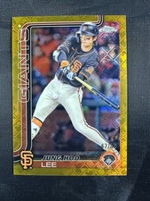 2025 Topps Chrome Jung-Hoo Lee #119 Gold Logofractor Refractor 47/50 SSP RARE