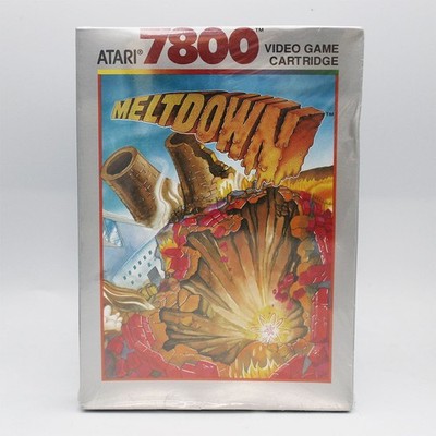 Meltdown Neu Sealed USA Spiel für Atari 7800