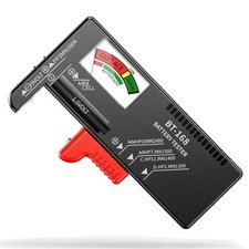 Batterietester Kompakt Tragbar Schwarz Haushalt Profi multifunktional