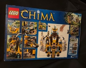 LEGO Legends of Chima The Lion CHI Temple (70010) New Sealed Dented Box