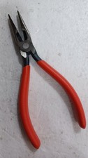 Vintage Crescent 654-6C 5" cushion long nose side cutting plier made in USA