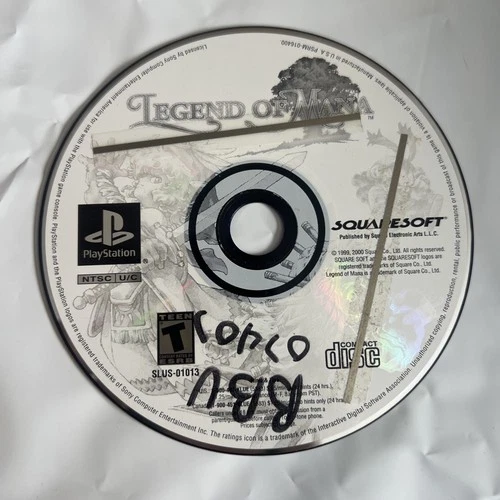 Legend of Mana (Sony PlayStation 1 PS1 2000) DISC ONLY Tested & Working View Pic