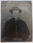 US Civil War Tintype Photo Union Soldier🔴🟠🟡🔴⚪🔵