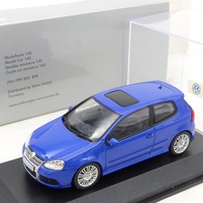 Minichamps 1:43 modello pubblicitario JNV099300B5R VW Golf R32 metallizzato in confezione originale Ex8768
