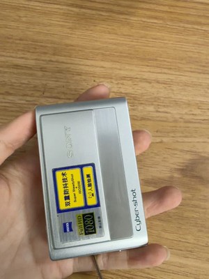Sony Cyber-shot DSC-T20 Digital Camera 8.1MP 3x Zoom Optical Sliver English