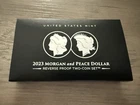 2023 Morgan and Peace Dollar Reverse Proof Two-Coin Set
