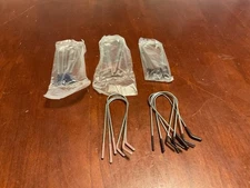 Hot Roller Curlers Wire Metal Clips Mixed Lot Of 19 Replacement Pins