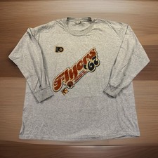 VINTAGE 90’s LEE Philadelphia Flyers NHL Long Sleeve Shirt Mens 1967 2XL