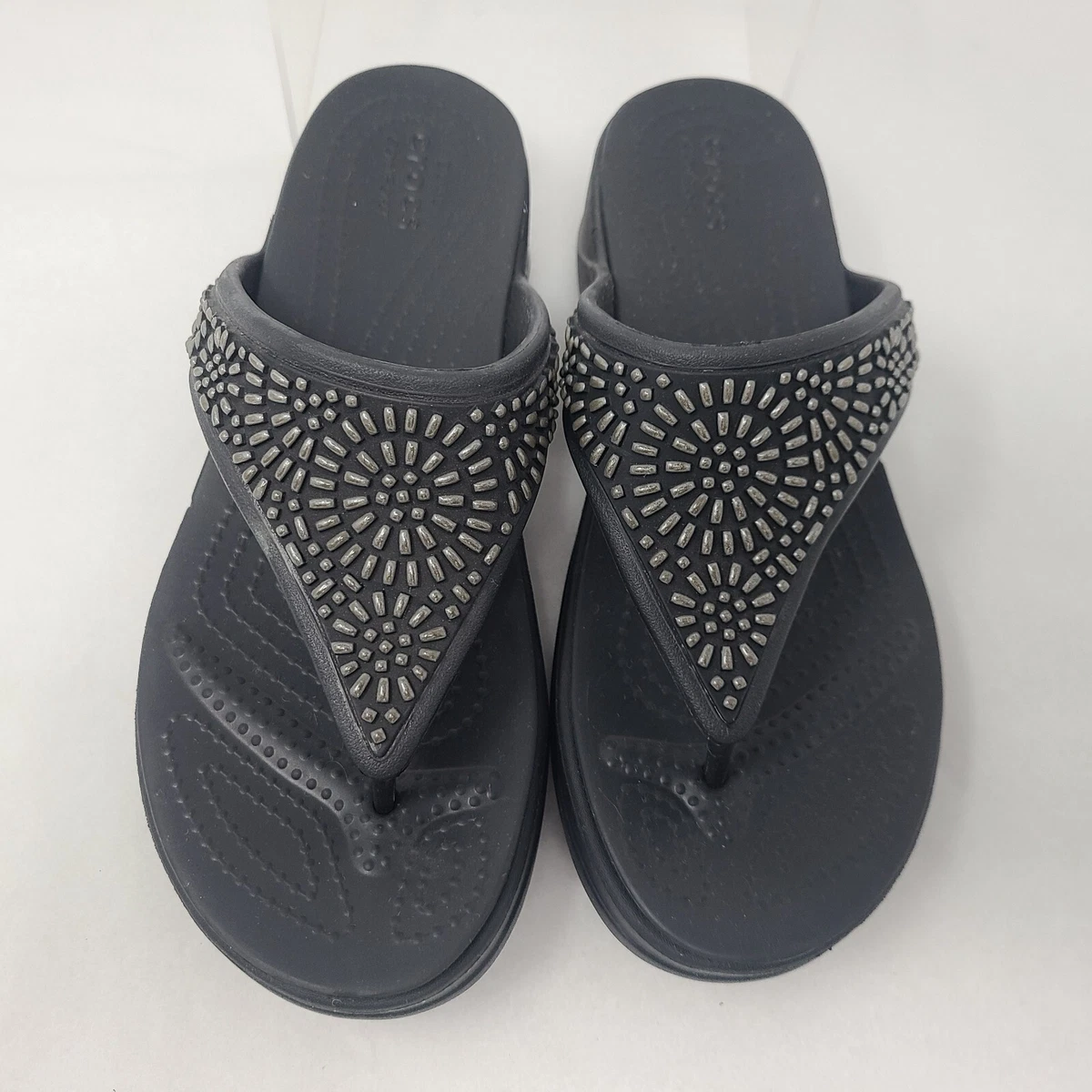 Crocs diamante best sale flip