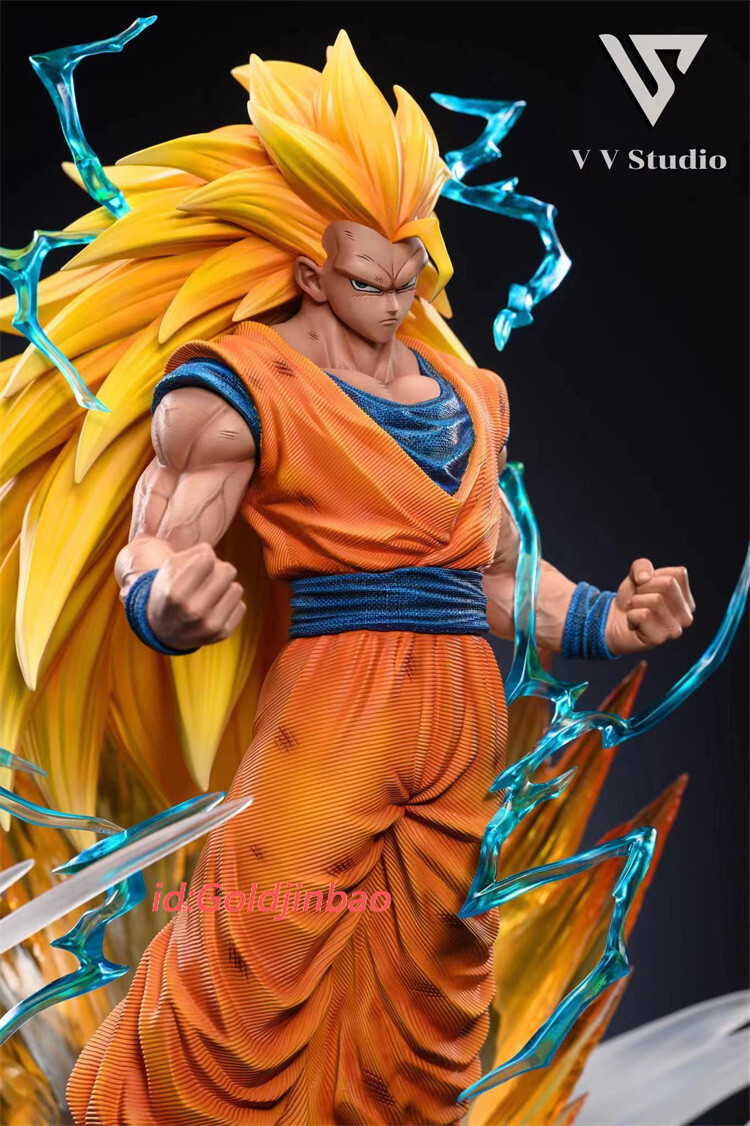 VV Studio Dragon Ball Z Super saiyan 3 Son Goku Statue