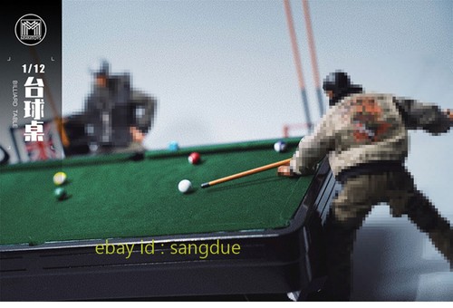 Mmmtoys 1/12 M2111 Pool table scene model Action Figure Scene In Stock - Picture 7 of 7
