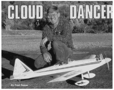 "Cloud Dancer"   73 inch Wing Span  Sport  Giant RC Model AIrplane Plans