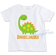 Baby Dinosaur Saurus CUSTOM Personalize T-shirt, party outfit,