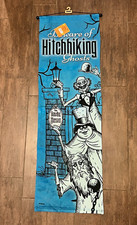 DISNEY HAUNTED MANSION HITCHHIKING GHOSTS HALLOWEEN DOOR BANNER HANGER BEWARE
