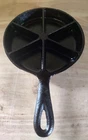 Restored BSR Cast Iron CornBread Skillet 6CBS 6 Wedge Birmingham Stove & Range