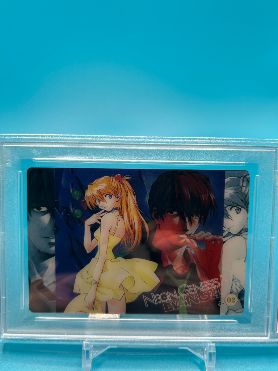 Neon Genesis EVANGELION Asuka Kaji Card J-02 2008 Psa10 Made In