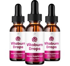 (3 Pack) Vitaburn Drops – VitaburnDrops Extra Strength All Natural Healthy