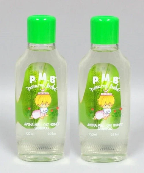 Lot of 2 Para Mi Bebe Honey Oat Avena Miel Shampoo 25 oz Each Baby Children