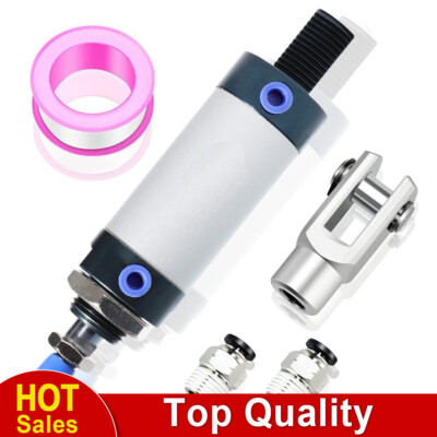 Double Acting Pneumatic Air Cylinder 32mm Bore 25mm Stroke Industrial Actuator