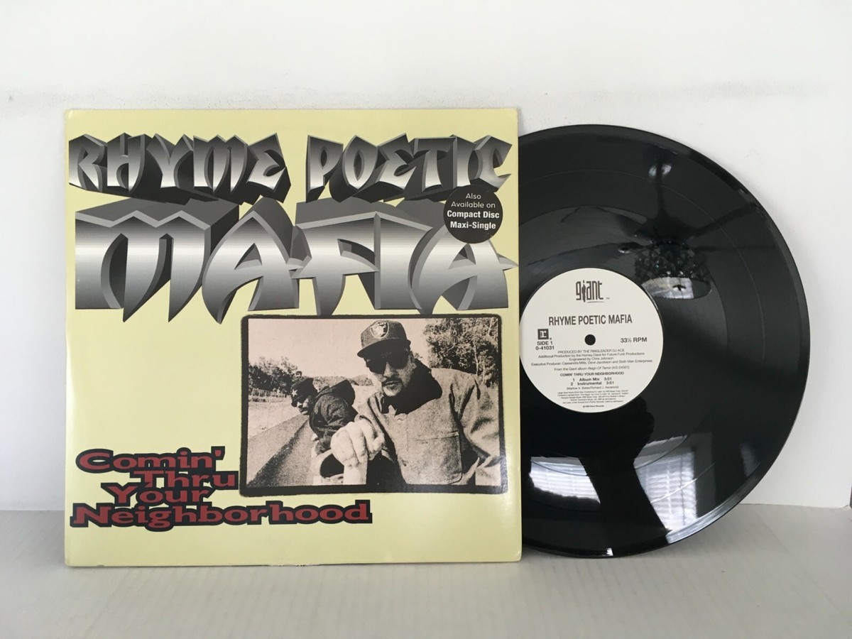洋楽 G RAP!!RHYME POETIC MAFIA/THE ROOT OF... Rhyme Poetic Mafia - Comin' Thru Your Neighborhood -Giant (1993