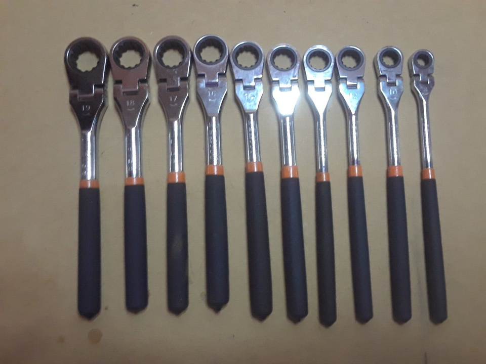 Matco Tools Metric Ratcheting Flex Head Wrench Set, 101213141516171819 eBay