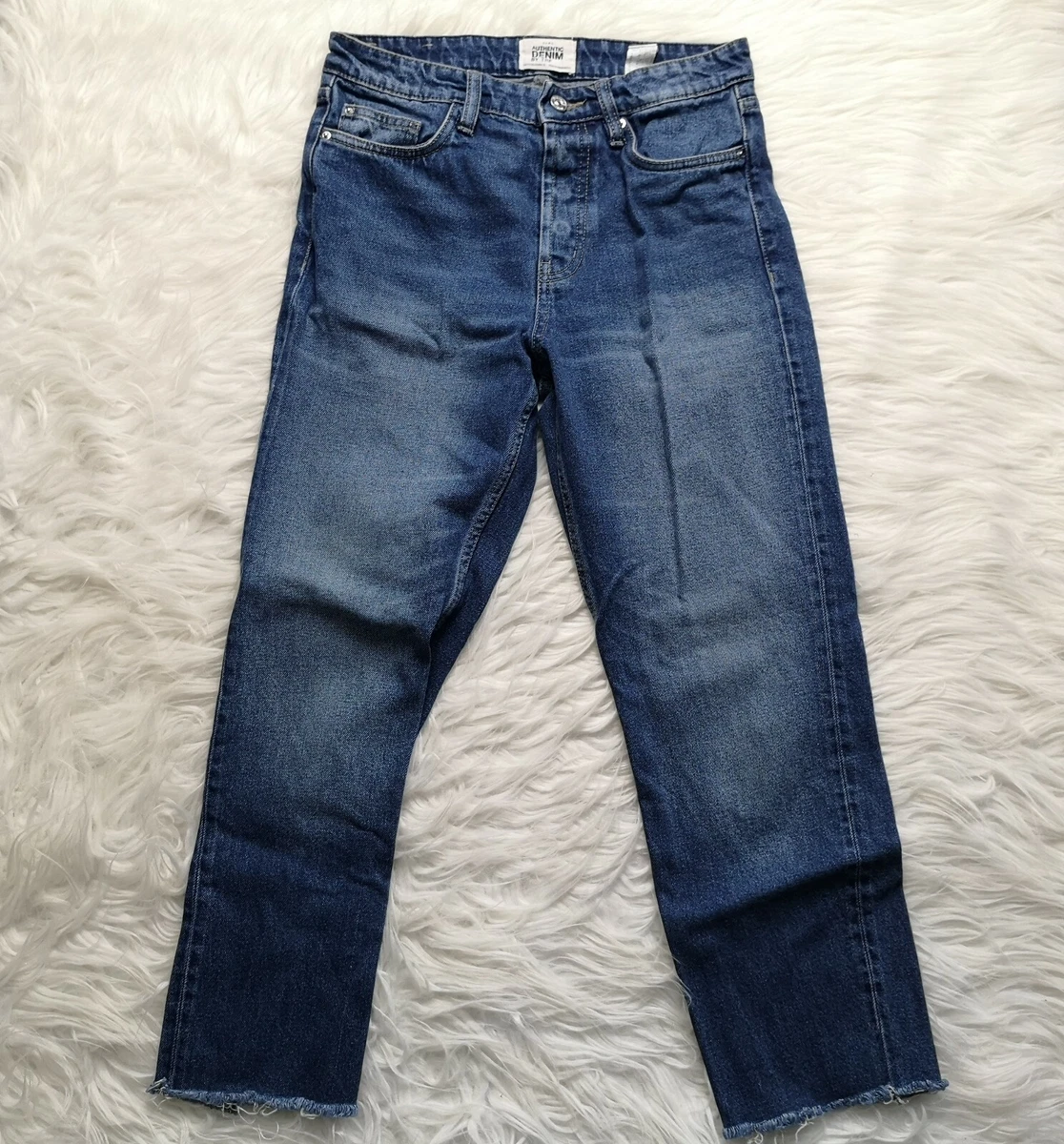 Authentic denim zara sales