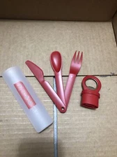 Lot Of 2 camping utensil bottle opener Hiking Backpacking Outdoor Utensils.