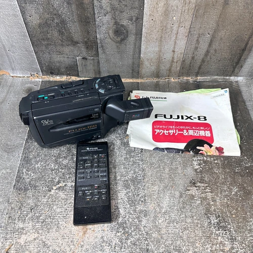 FUJIX-8 F125SW Camcorder Video Recorder -parts only - No Power or Battery - product listing photo