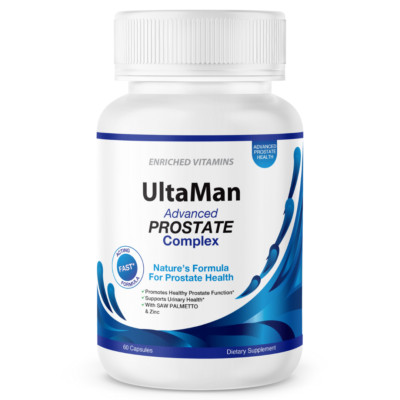 ULTAMAN Advanced Saw Palmetto Prostate Supplement For Men w/ Beta Sitosterol #1