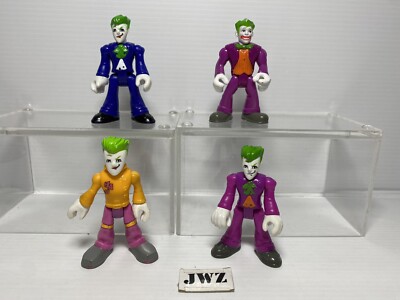 Imaginext Joker Figur - x4 Variation - Konvolut - Restposten