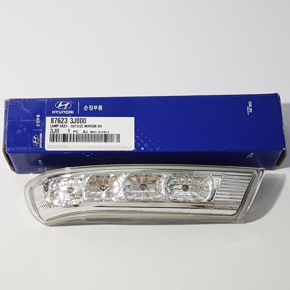てんてん ミラーハウス アンバー Genuine 876233J000 Outside Mirror Signal Lamp Right For