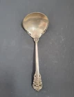SPECIAL Offering Wallace Sterling Grande Baroque Cream Soup Spoon? 5/78"- 40 Gm