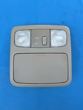 2004-2007 Toyota Highlander OEM Tan/Beige Overhead Console Storage Dome Light