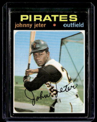 1971 Topps #47 Johnny Jeter Pittsburgh Pirates VG-EX+ Baseball