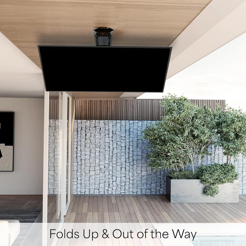 Electric Motorized Flip Down Pitched Roof Ceiling TV Mount for 23" to 55" Screen - Image 4 of 4