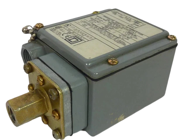 Interruptores de presión eléctrica Square D latón